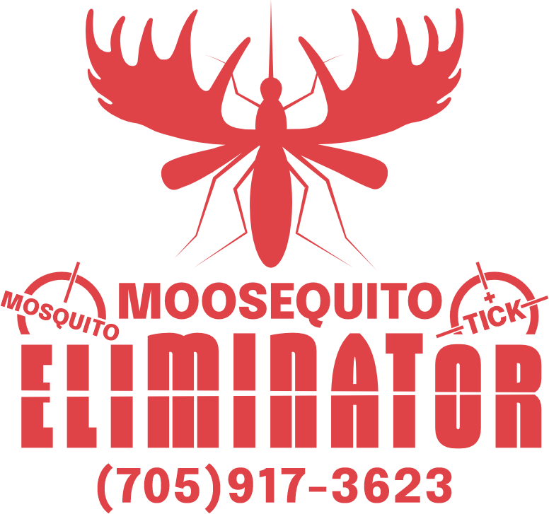 Moosequito Eliminator mascot — professional mosquito and tick control
